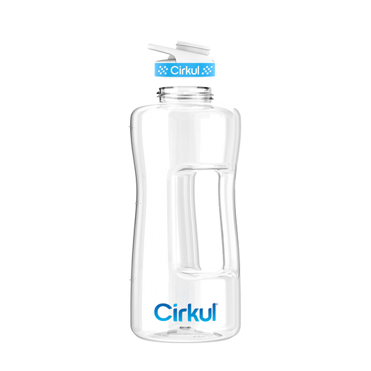 62oz. Plastic Bottle & Comfort Grip Lid